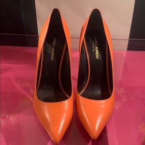 Saint Laurent Pumps (Orange)